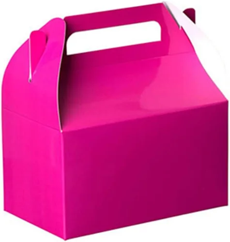 Vista 12 de Hammont Party Favors - Cajas de papel para golosinas (paquete de 10) contenedores de papel de color negro y cajas para golosinas, cajas de galletas