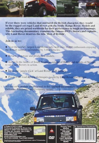 Vista 2 de Best Of British - Land Rover DVD UK Import