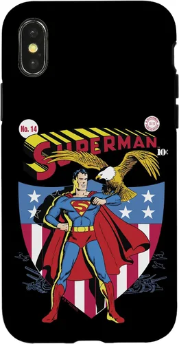 Vista 4 de Funda para iPhone 14 DC Comics Superman American Hero Vintage Comic Book