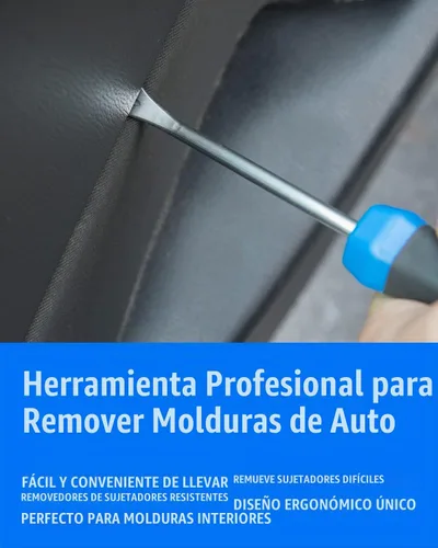 Vista 5 de ROTATION Levantador de Chinchetas con Punta en U, Quitagrapas para Tapicería, Herramienta para Muebles, Auto