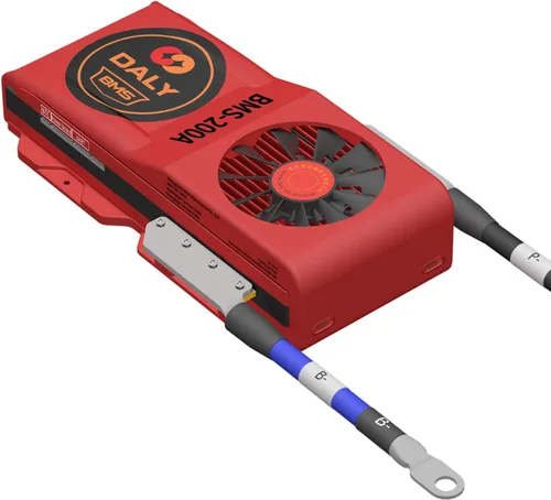 Vista 101 de DALY BMS 72V Li-ion 20S 30A Tablero de protección con cable de equilibrio de puerto común para panel solar autoconstruido, sistema de suministro