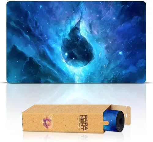 Vista 8 de Celestial Manas - Padre Art by Daniel Ziegler. Non-Slip Rubber Base. Compatible with Magic The Gathering TCG. Durable Tabletop Desk Protection.