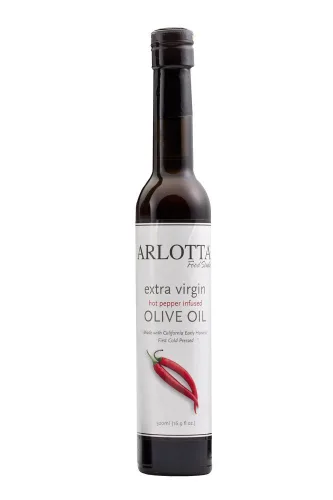 Vista 7 de Arlotta Aceite de oliva con infusión de albahaca California Organic Gourmet 16.9 oz