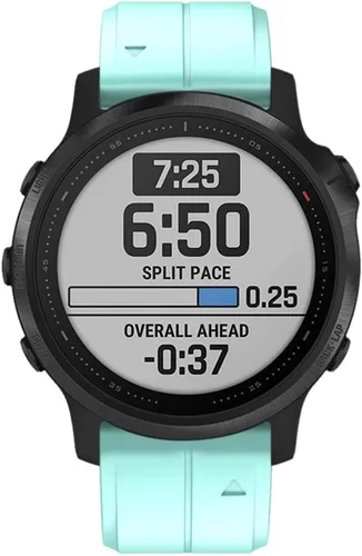 Vista 4 de Correa de reloj Garmin Fenix 6S 5S de 0.787 pulgadas, pulsera para Fenix 6s Pro 5s Plus con hebilla de oro rosa, correas de repuesto rápido