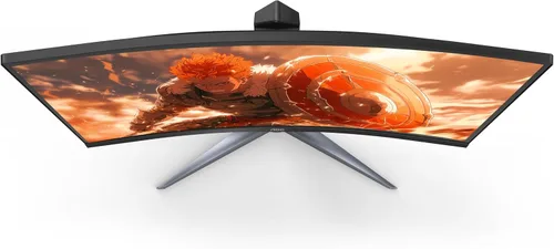 Vista 4 de AOC C27G2 Monitor de juegos ultrarrápido curvado sin marco de 27", FHD 1080p, 1ms 165Hz, FreeSync, 2X HDMI 2.0, 1x Display Port, altura ajustable