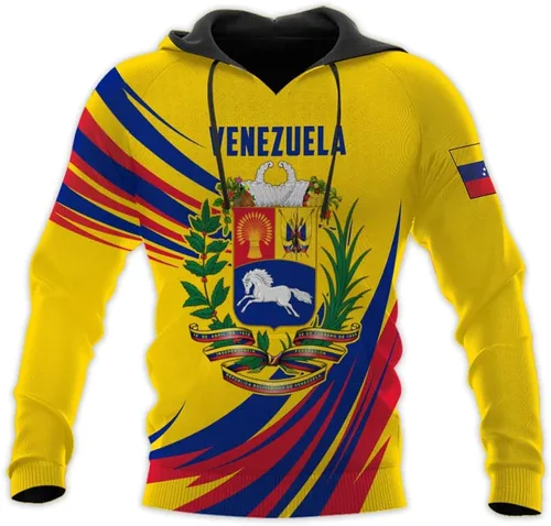 Vista 8 de Royal Fight - Camisas personalizadas de Venezuela con escudo de armas de Venezuela, camisas de bandera de Venezuela para hombres y mujeres