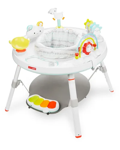 Vista 9 de Centro de actividades Skip Hop para bebés, con tres estaciones, multifunción, para niños de 4 meses