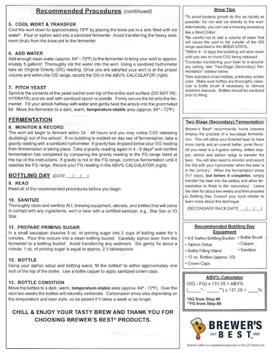 Vista 4 de Brewer's Best Kit de ingredientes de cerveza Weizenbier