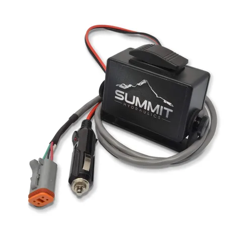 Vista 4 de Summit Hydraulics Kit de control remoto trasero dual eléctrico para JD 2032R, 2025R, 1026R, 1025R, 1023E