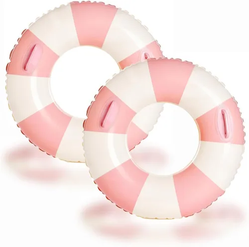 Vista 9 de 2 flotadores inflables para piscina, fiesta, lago, playa, adultos, flotadores, tubos de natación, flotadores para decoración de fiesta de playa