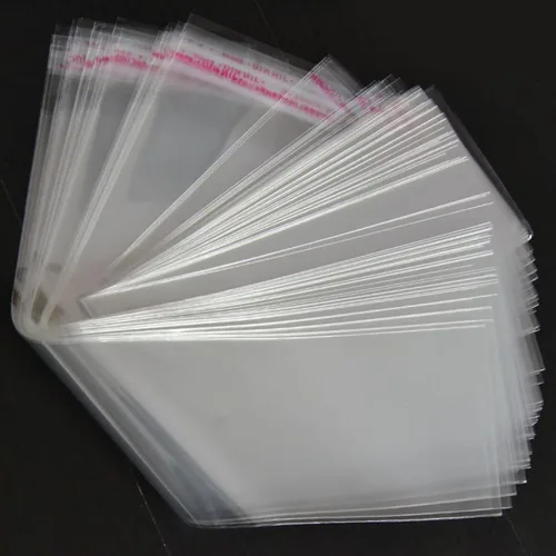 Vista 8 de Doutop Bolsas autoadhesivas para violonchelo de 3 x 12 pulgadas, 200 piezas largas autoadhesivas OPP, bolsas de celofán transparentes de 2 mil