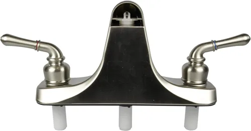 Vista 3 de Danco Grifo central para casa móvil de bañera/ducha de 8", níquel cepillado, 10883X