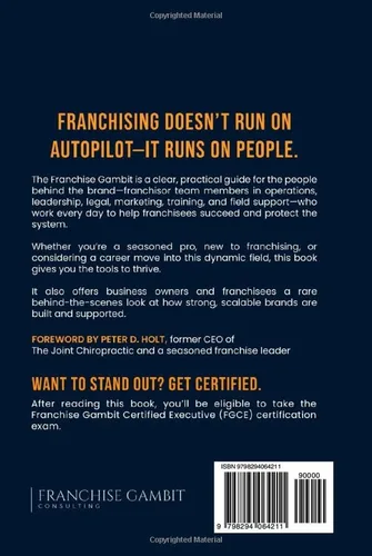 Vista 2 de THE FRANCHISE GAMBIT POWERING THE PEOPLE BEHIND THE