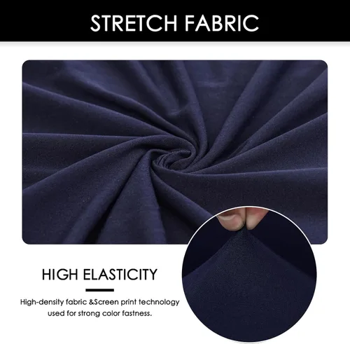 Vista 4 de NILUOH - Funda elástica para silla de club, cubierta elástica para silla de bañera, fundas para silla de barril, fundas para sillón, cubierta para 01