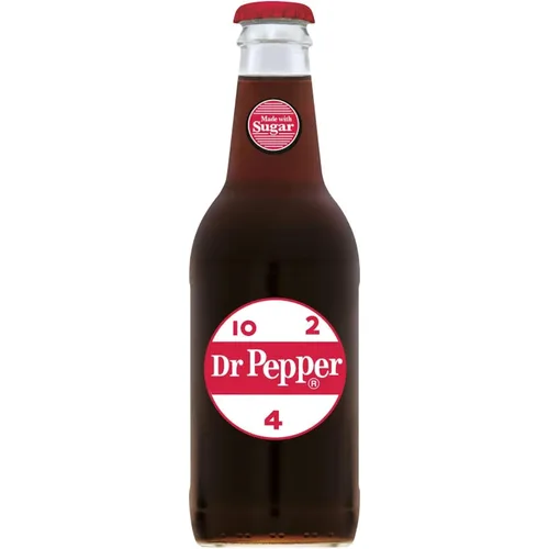 Vista 2 de Dr. Pepper - Soda de azúcar real, 12 onzas (12 botellas)