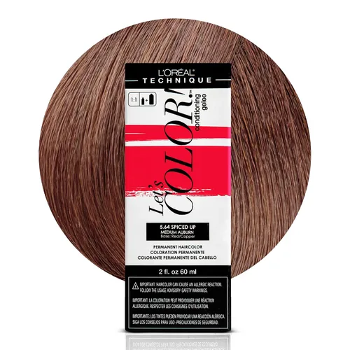 Vista 24 de L'Oréal Technique Let's Color! Conditioning Gelee - Tinte permanente para el cabello, color multidimensional de alto impacto, fórmula