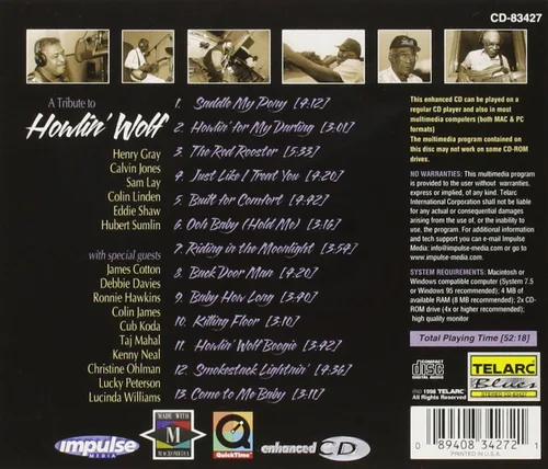 Vista 2 de Wolf Tracks A Tribute to Howlin' Wolf
