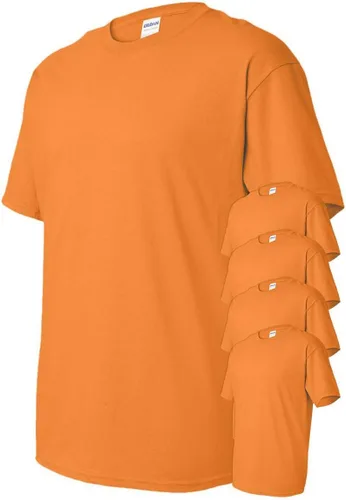 Vista 74 de Gildan Camiseta G500 para hombre Ceniza/baya
