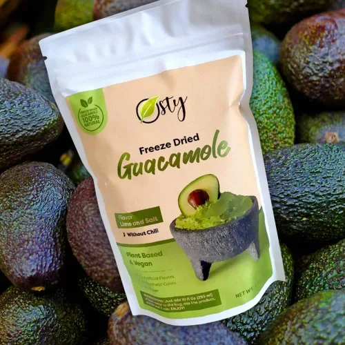 Vista 5 de Osty Guacamole liofilizado (lima y sal)