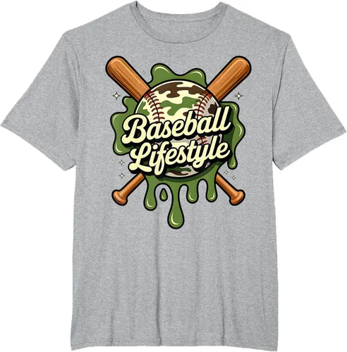 Vista 84 de Baseball Life Style 101 Apparel Youth Drip Baseball Boys Kid Camiseta