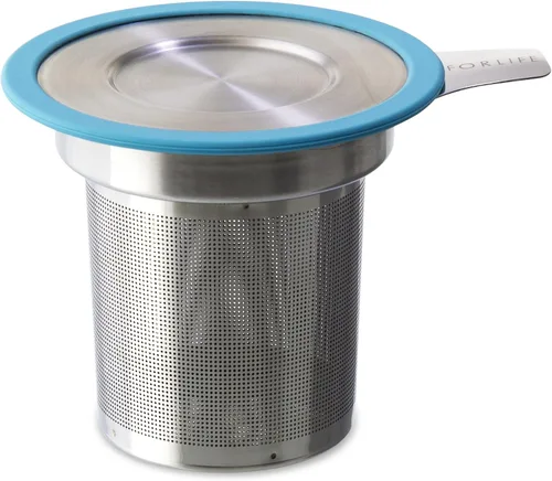 Vista 7 de Infusor de té extrafino para jarro con tapa Forlife, Negro