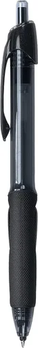 Vista 2 de Bolígrafos Uni-Ball Power Tank RT, punta mediana (1 mm), negro, paquete de 12