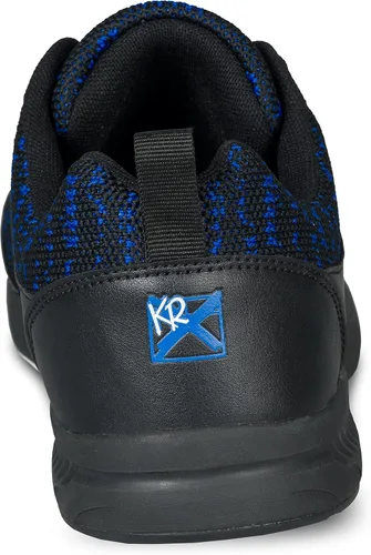 Vista 4 de KR Strikeforce Flyer Mesh Royal Mens Lace-Up Bowling Shoe for Right or Left Handed Bowlers