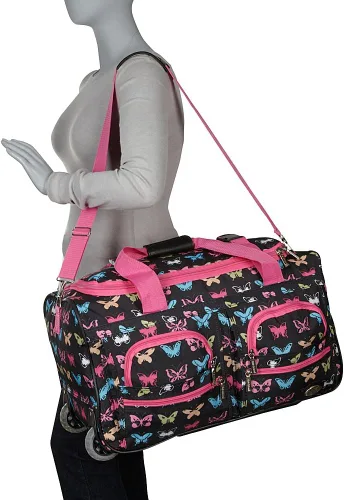 Vista 5 de Rockland - Bolsa de lona con ruedas