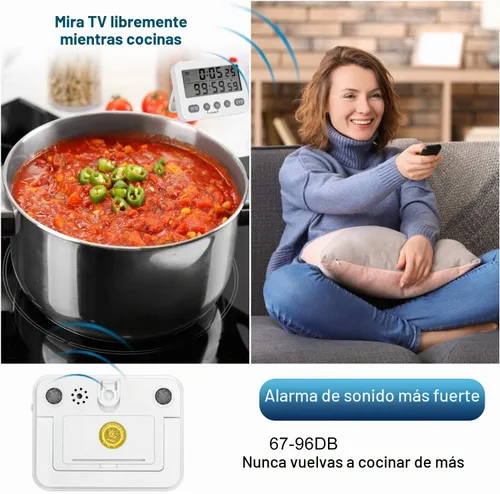 Vista 5 de Pomodoro 25, temporizador de productividad ajustable de 5 minutos, color blanco