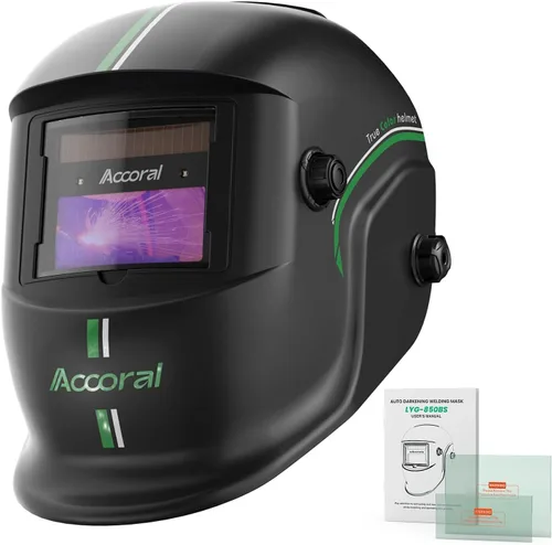 Vista 13 de Casco de soldadura con oscurecimiento automático, color verdadero, sombra 4/9-13