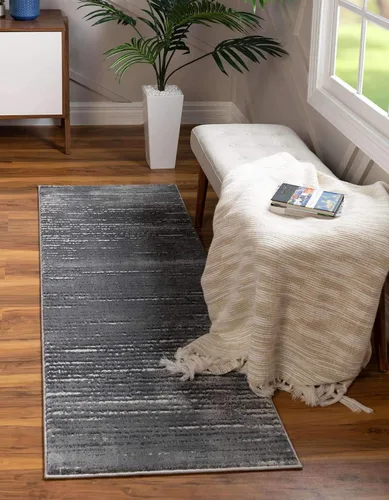 Vista 22 de Unique Loom Oasis Collection - Alfombra de área tranquila (2 x 3 pies, rectangular, gris/marfil)