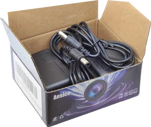 Vista 5 de Adaptador de corriente DC 12V 1000mA 1A Fuente de alimentación de cámara de vídeo Lote de 2