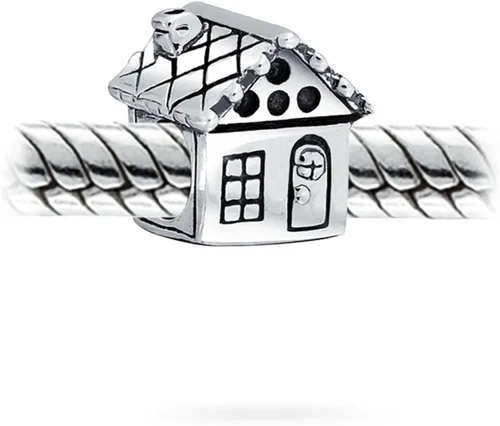 Vista 2 de Sweet Heart New Homeowner - Cuenta de plata de ley 925 oxidada para mujeres y adolescentes, para mujeres y adolescentes, Metal
