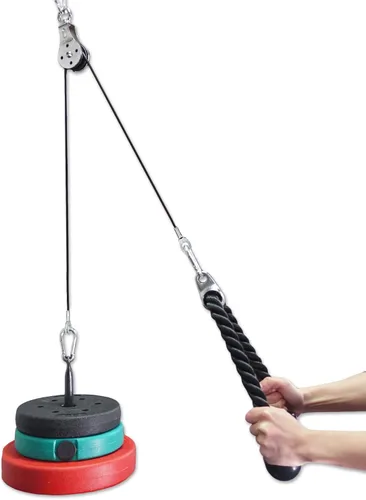 Vista 5 de J Bryant Fitness Cable de Repuesto para Gimnasio Polea de Fitness Gruesa de 5mm Cuerda de Alambre de Acero Resistente para Gimnasio en Casa