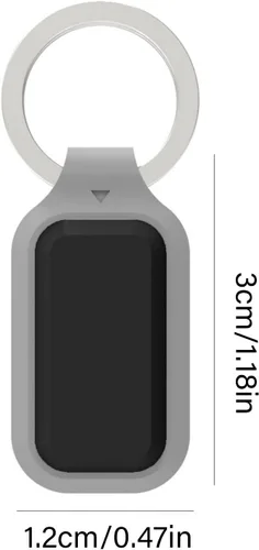 Vista 2 de Smartwatch Charging Adapter with Silicone Carry Holder, Power Accessory for Travel Storage Use Portable Pin-Head Black