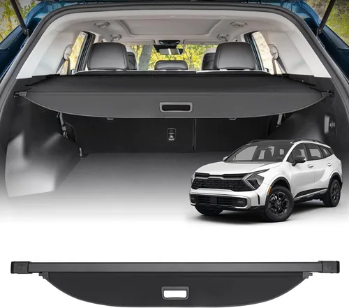 Vista 63 de Powerty - Cubierta de carga para Toyota RAV4 2013-2018, accesorios de cuero