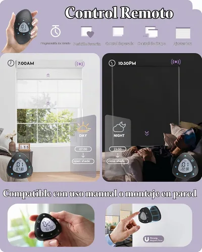 Vista 3 de Graywind Accesorios para control remoto de persianas enrollables (control remoto de sincronización de 15 canales)