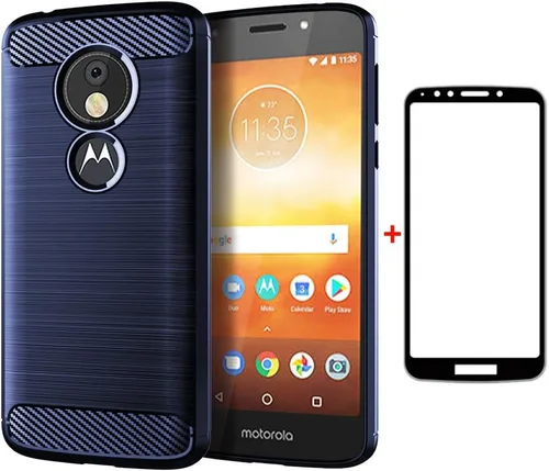Vista 7 de Funda de teléfono para Motorola Moto E5 Play E 5 Cruise 5E Go con protector de pantalla de vidrio templado y accesorios para celda, delgada