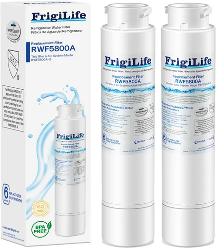 Vista 10 de Filtro de agua para refrigerador RWF5800A de repuesto para Frigidaire EPTWFU01 EWF02 Pure Source Ultra II, PureSource Ultra 2, SCWFTCTO, GP006