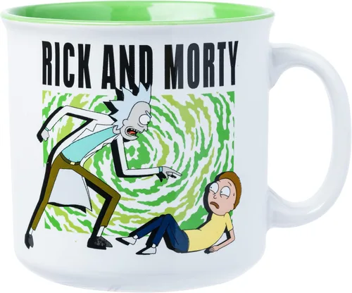 Vista 8 de Silver Buffalo - Taza de cerámica de campamento de A Goofy Movie de Disney, diseño retro con Goofy, Max Goof, Roxanne y Bobby Zimmeruski, 20 onzas
