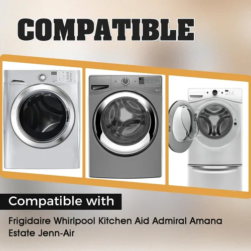 Vista 4 de 134511600 Correa de transmisión de lavadora, repuesto para Frigidaire, Whirlpool, Ayuda de cocina, Almirante, Amana, Estate, Jenn-Air, reemplaza #
