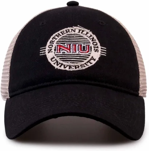 Vista 18 de The Game NCAA Snapback - Parche de malla - Comodidad clásica - Tamaño ajustable - Deja que todos sepan a qué equipo apoyas School seal patch with