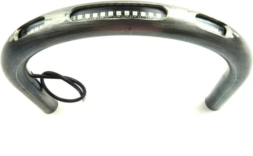 Vista 4 de Asiento Trasero Retro para Motocicleta Café Racer Marco Aro Brat Plano Bucle Tres Agujeros para Lámparas con Tira LED Señal de Giro Luz de Freno