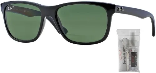 Vista 2 de Ray-Ban RB4181 Sunglasses For Men For Women + BUNDLE with Designer iWear Complimentary Eyewear Care Kit