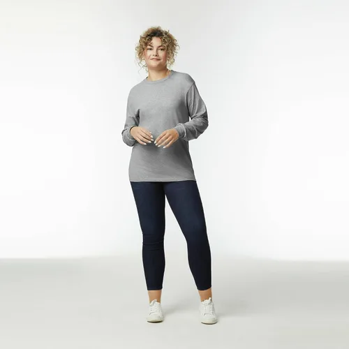 Vista 38 de Gildan - Camiseta de manga larga de algodón ultra estilo G2400 para adultos, paquete múltiple