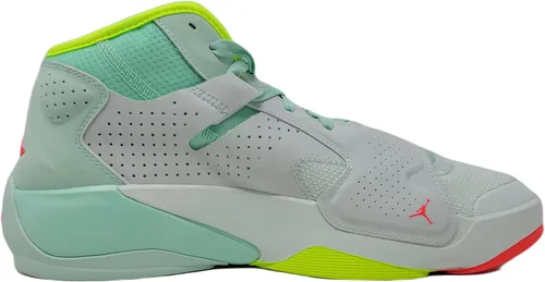 Vista 2 de Jordan Zion 2 - Zapatos de baloncesto para hombre, Barely GreenFlash Crimson