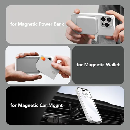 Vista 3 de GONEZ Funda de silicona para iPhone 14 Pro Max, compatible con MagSafe, con protector de pantalla + protector de lente de cámara, silicona líquida a