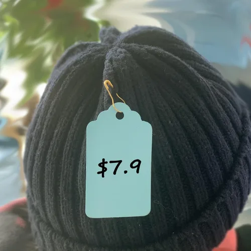 Vista 6 de Etiquetas para envolver regalo, 100 etiquetas azules en blanco con cuerda para regalos de baby shower, día del padre y regalos caseros artesanales