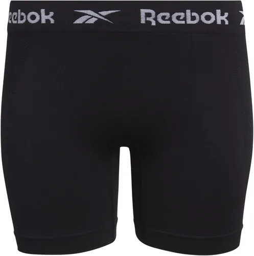 Vista 4 de Reebok Ropa interior para mujer - Pantalones cortos sin costuras de pierna larga (paquete de 3)