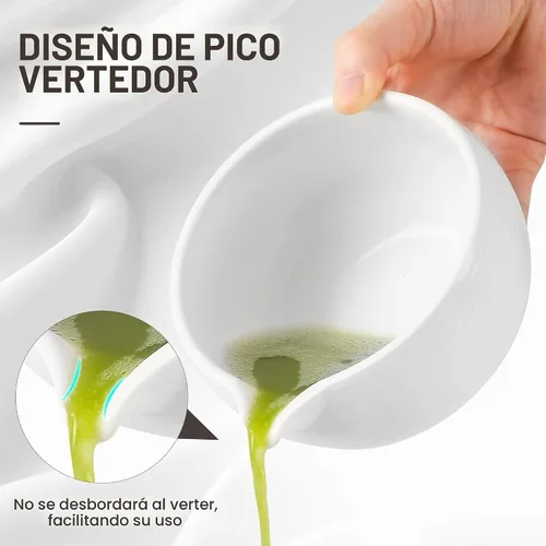 Vista 4 de ZENRC Kit de Ceremony Matcha – Batidor tradicional de bambú (Chasen) Scoop (Chashaku) Chawan Bowl con boquilla de vertido, soporte para batidor